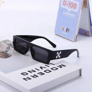 Rectangle Frame Fashion Sunglasses For Man And Women Retro Vintage Designer Shad